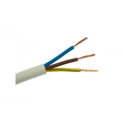 Przewód OMY 3x0,75mm (biały)