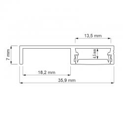 Profil aluminiowy FLOOR...