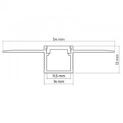 Profil aluminiowy DEOLINE...